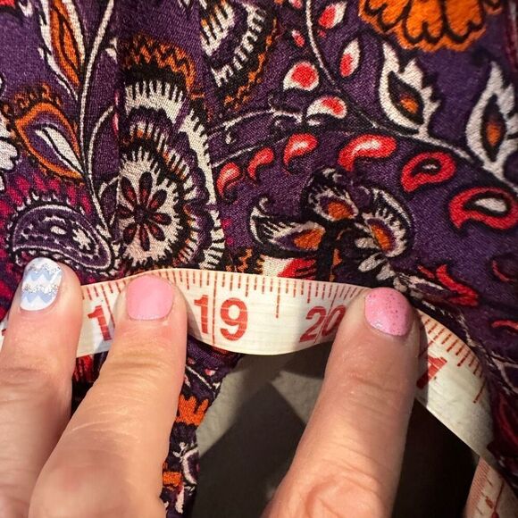 Garnet Hill Floral Shift Dress 14 - Picture 8 of 9